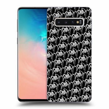 Obal pre Samsung Galaxy S10 G973 - Separ - White On Black 2