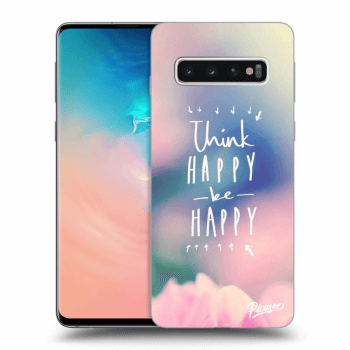 Obal pre Samsung Galaxy S10 G973 - Think happy be happy