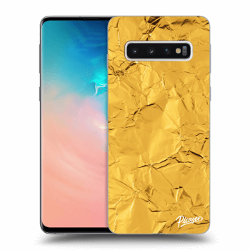 Picasee ULTIMATE CASE pro Samsung Galaxy S10 G973 - Gold
