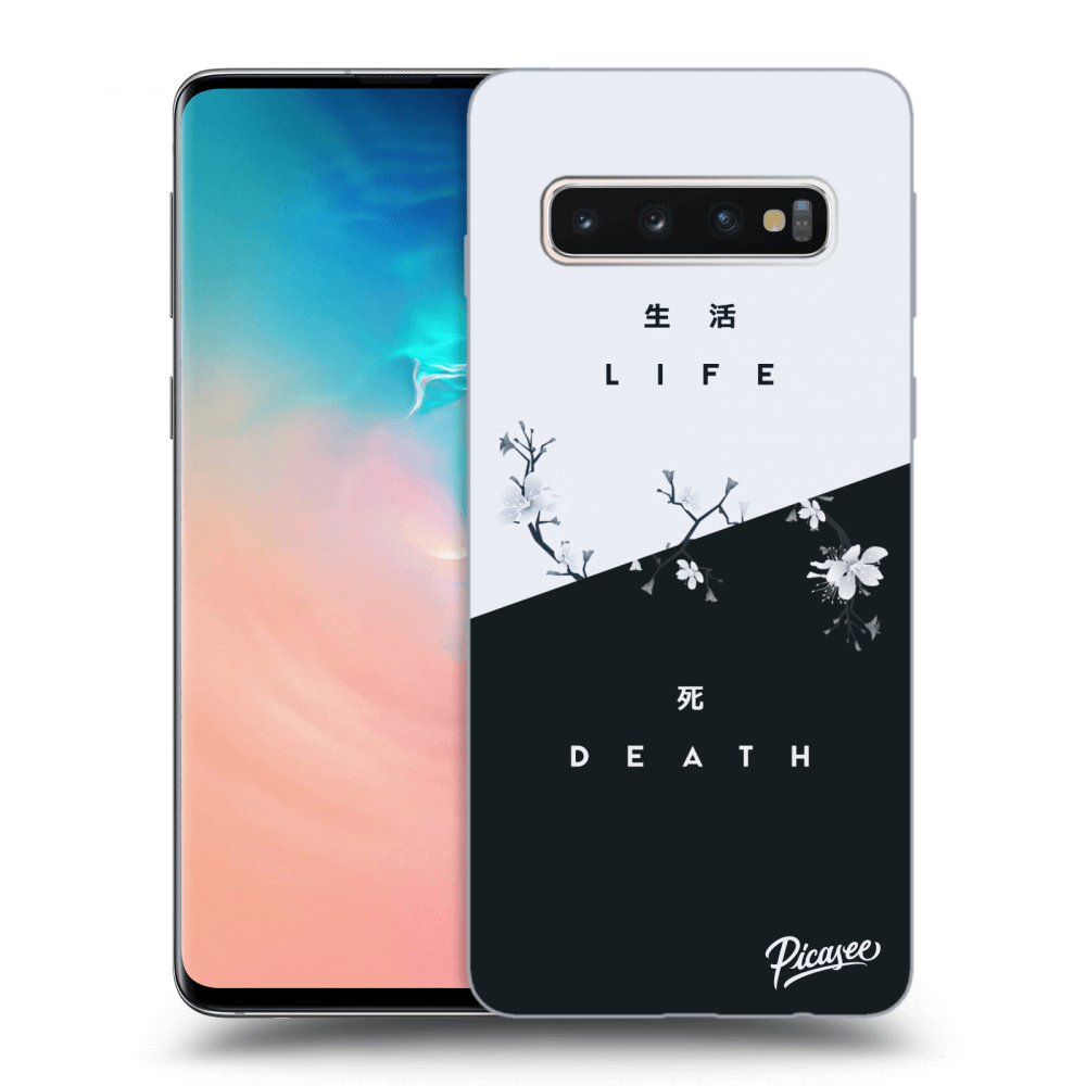 Picasee ULTIMATE CASE pro Samsung Galaxy S10 G973 - Life - Death