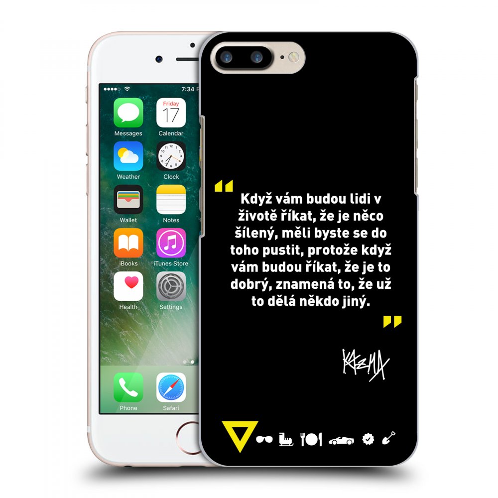 E-shop ULTIMATE CASE pro Apple iPhone 8 Plus - Kazma - MĚLI BYSTE SE DO TOHO PUSTIT