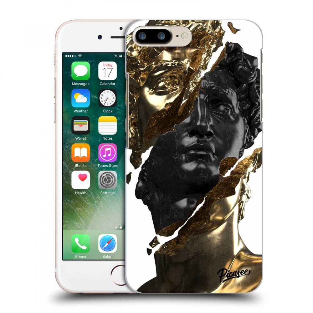 Picasee ULTIMATE CASE pro Apple iPhone 8 Plus - Gold - Black