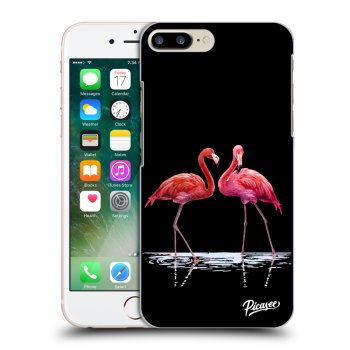 Picasee ULTIMATE CASE pro Apple iPhone 8 Plus - Flamingos couple