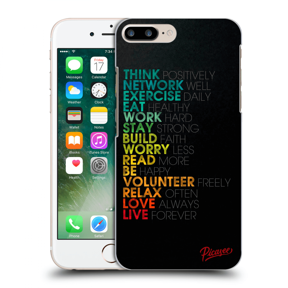 Picasee ULTIMATE CASE pro Apple iPhone 8 Plus - Motto life