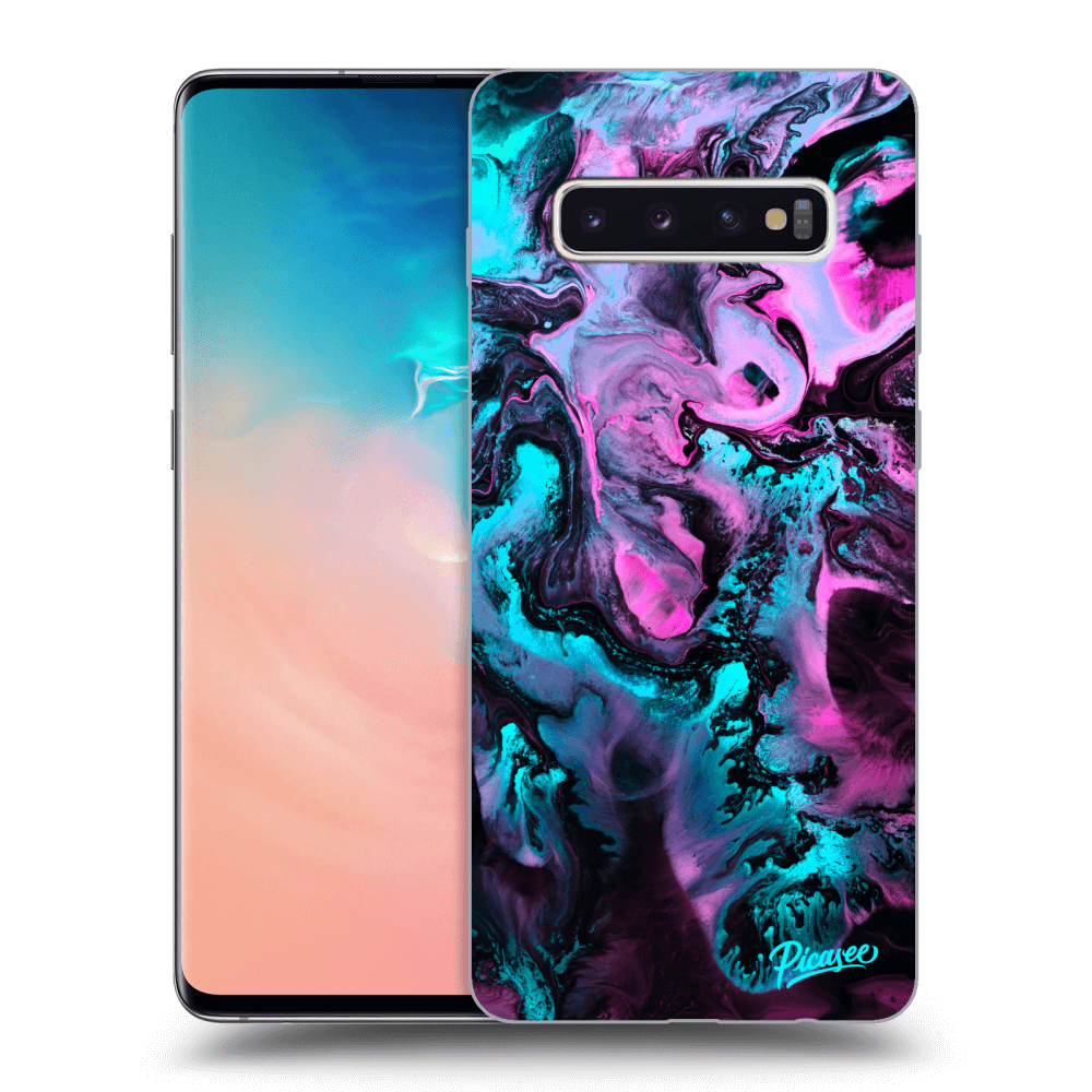 Picasee silikónový prehľadný obal pre Samsung Galaxy S10 Plus G975 - Lean