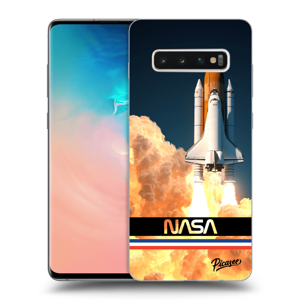 Picasee ULTIMATE CASE pro Samsung Galaxy S10 Plus G975 - Space Shuttle