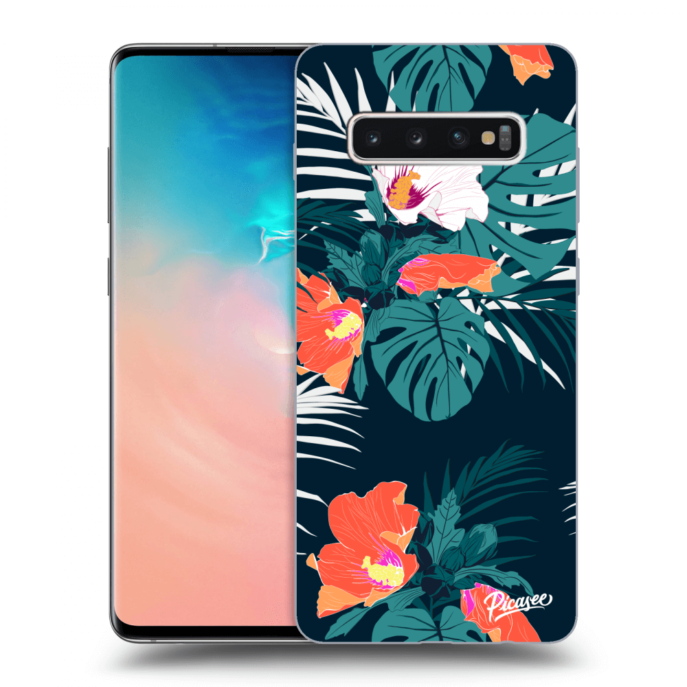 Picasee ULTIMATE CASE pro Samsung Galaxy S10 Plus G975 - Monstera Color