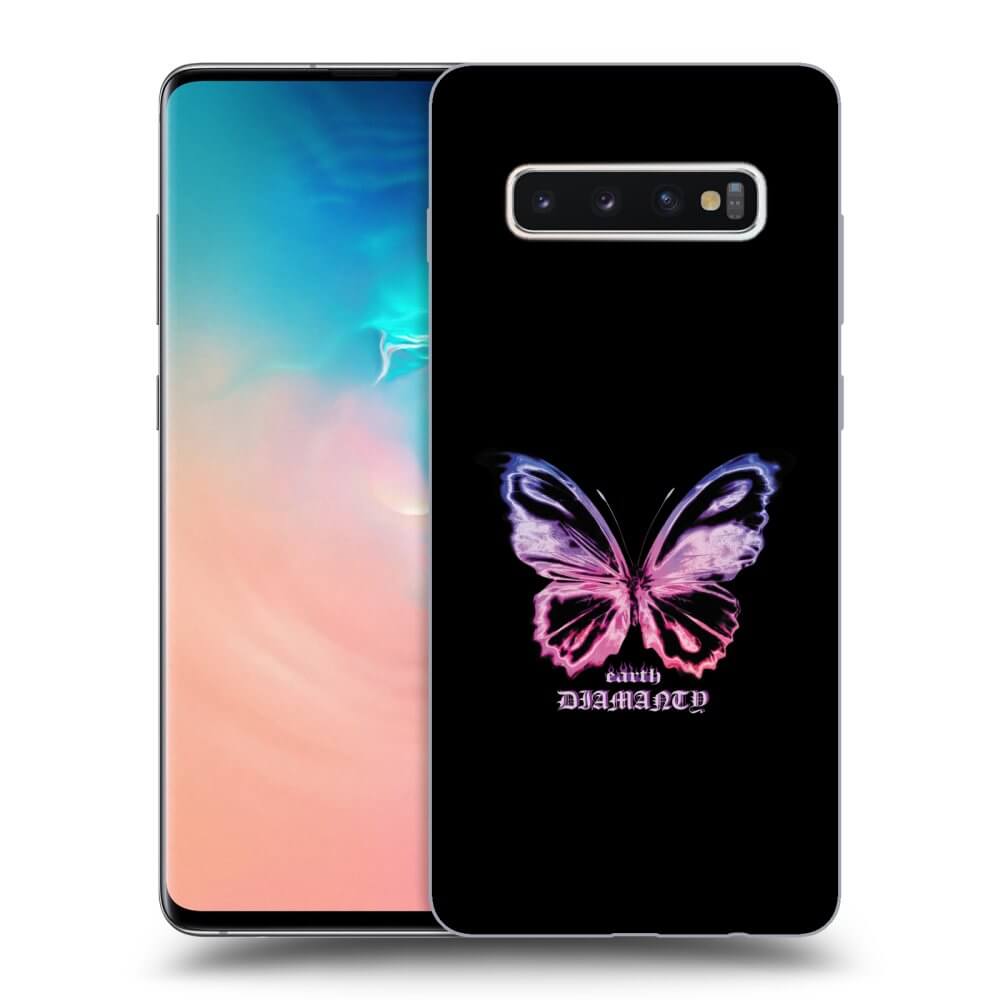 Picasee ULTIMATE CASE pro Samsung Galaxy S10 Plus G975 - Diamanty Purple