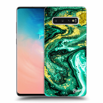 Obal pre Samsung Galaxy S10 Plus G975 - Green Gold