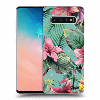 Picasee silikónový prehľadný obal pre Samsung Galaxy S10 Plus G975 - Hawaii