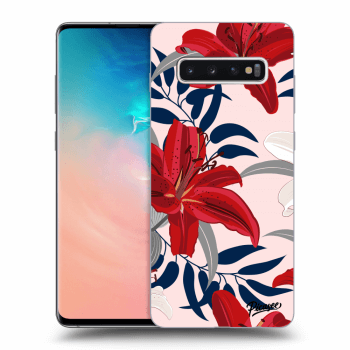 Obal pre Samsung Galaxy S10 Plus G975 - Red Lily