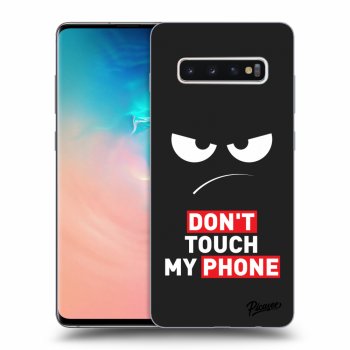 Obal pre Samsung Galaxy S10 Plus G975 - Angry Eyes - Transparent