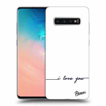 Obal pre Samsung Galaxy S10 Plus G975 - I love you