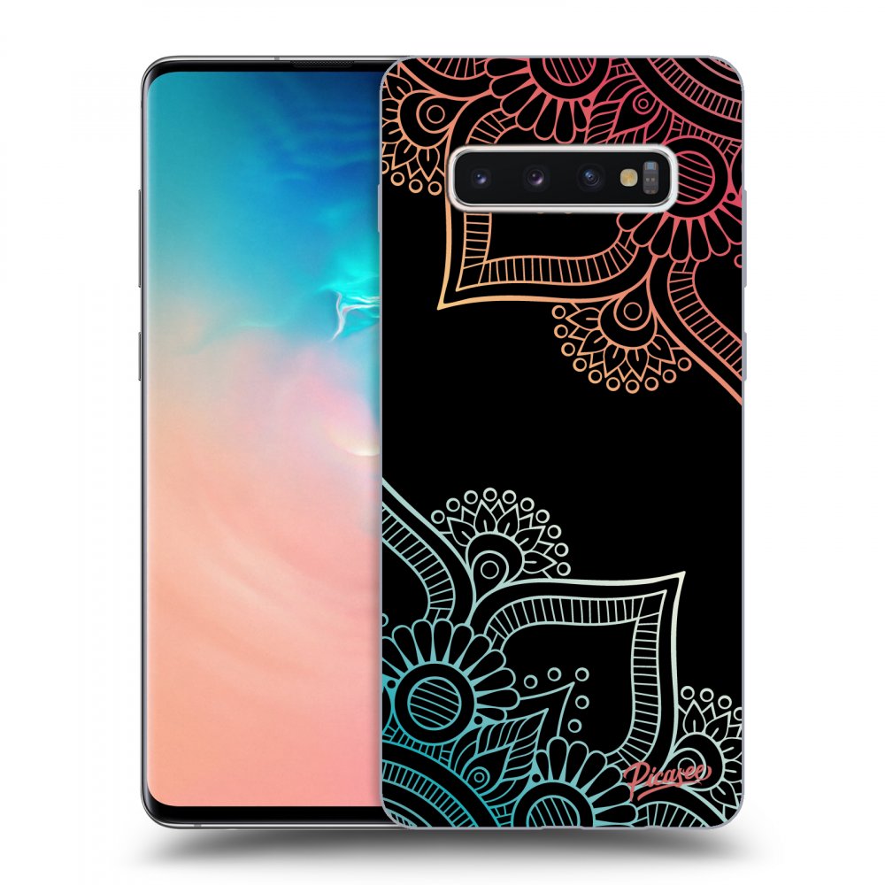 Picasee ULTIMATE CASE pro Samsung Galaxy S10 Plus G975 - Kvetinový vzor