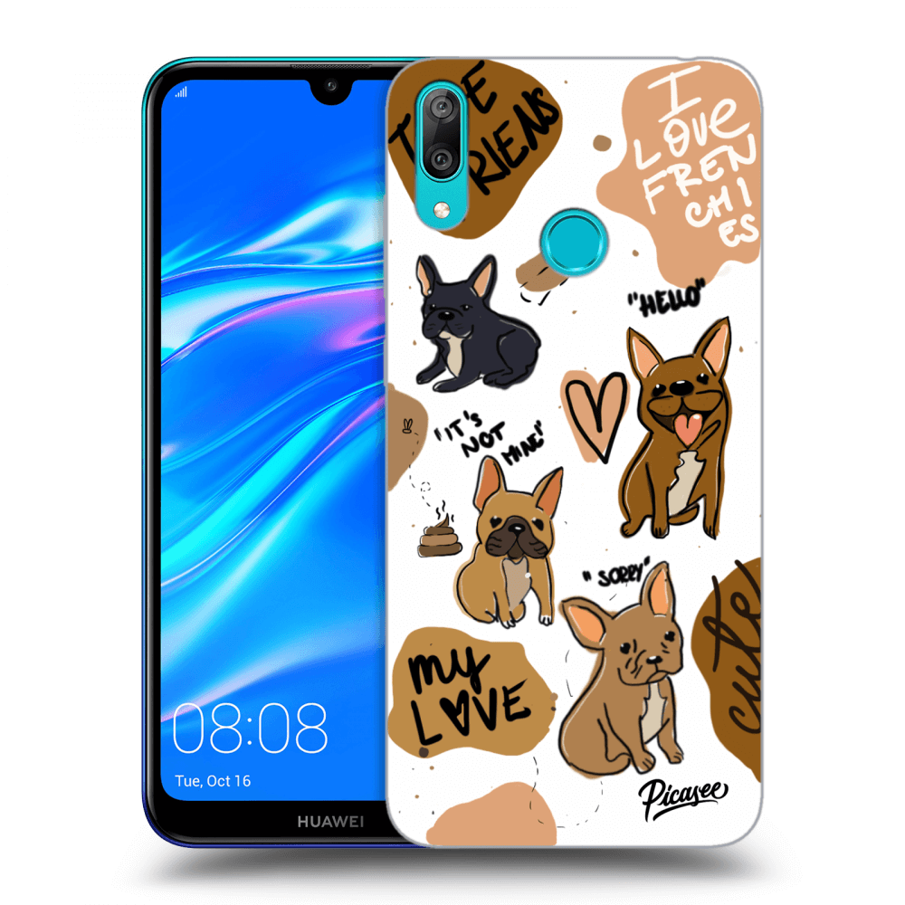 Picasee ULTIMATE CASE pro Huawei Y7 2019 - Frenchies