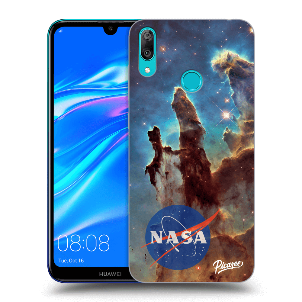 Picasee silikónový prehľadný obal pre Huawei Y7 2019 - Eagle Nebula