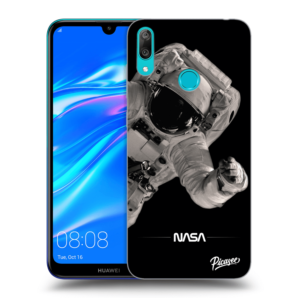 Picasee silikónový prehľadný obal pre Huawei Y7 2019 - Astronaut Big