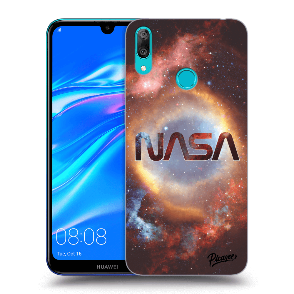 Picasee silikónový prehľadný obal pre Huawei Y7 2019 - Nebula