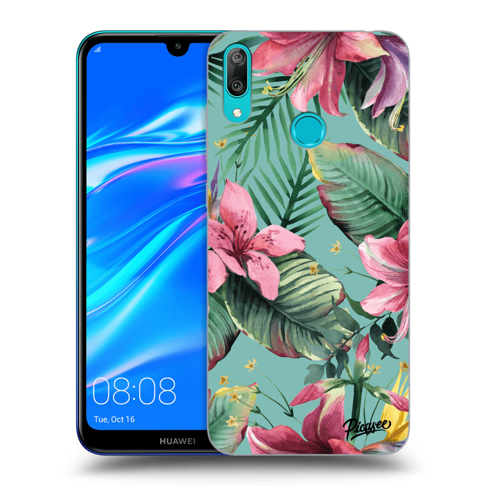 Picasee silikónový prehľadný obal pre Huawei Y7 2019 - Hawaii