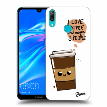 Obal pre Huawei Y7 2019 - Cute coffee