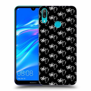 Obal pre Huawei Y7 2019 - Separ - White On Black