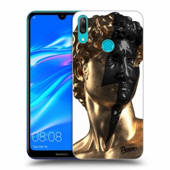 Picasee ULTIMATE CASE pro Huawei Y7 2019 - Wildfire - Gold