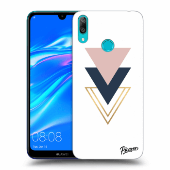 Picasee ULTIMATE CASE pro Huawei Y7 2019 - Triangles