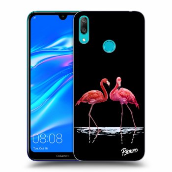 Obal pre Huawei Y7 2019 - Flamingos couple