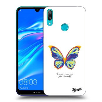 Obal pre Huawei Y7 2019 - Diamanty White