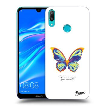 Picasee ULTIMATE CASE pro Huawei Y7 2019 - Diamanty White