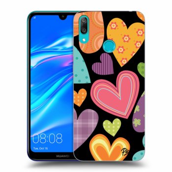 Picasee ULTIMATE CASE pro Huawei Y7 2019 - Colored heart