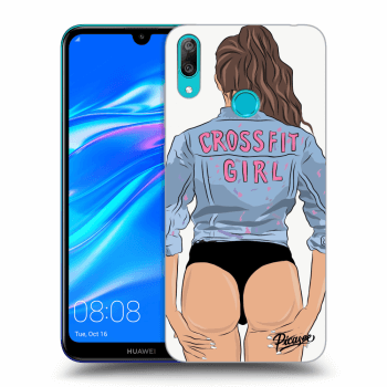 Obal pre Huawei Y7 2019 - Crossfit girl - nickynellow