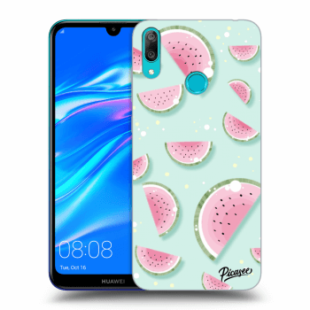 Picasee silikónový čierny obal pre Huawei Y7 2019 - Watermelon 2