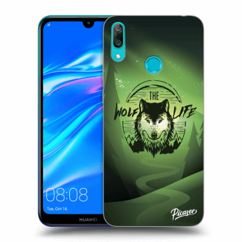 Obal pre Huawei Y7 2019 - Wolf life