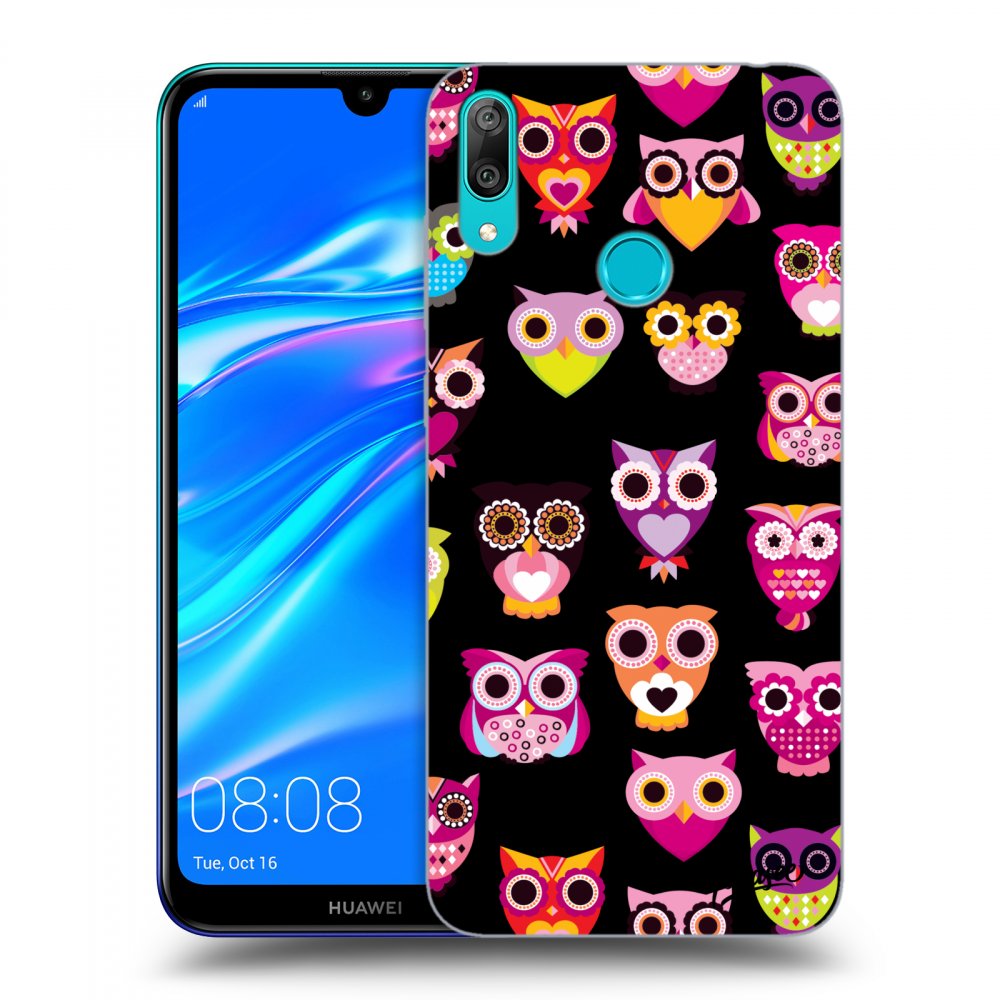 Picasee ULTIMATE CASE pro Huawei Y7 2019 - Owls