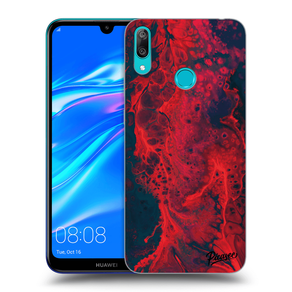 Picasee ULTIMATE CASE pro Huawei Y7 2019 - Organic red