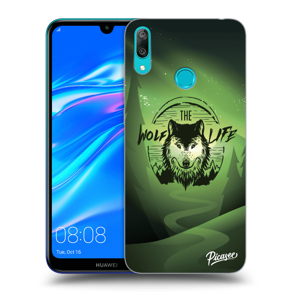 Picasee ULTIMATE CASE pro Huawei Y7 2019 - Wolf life