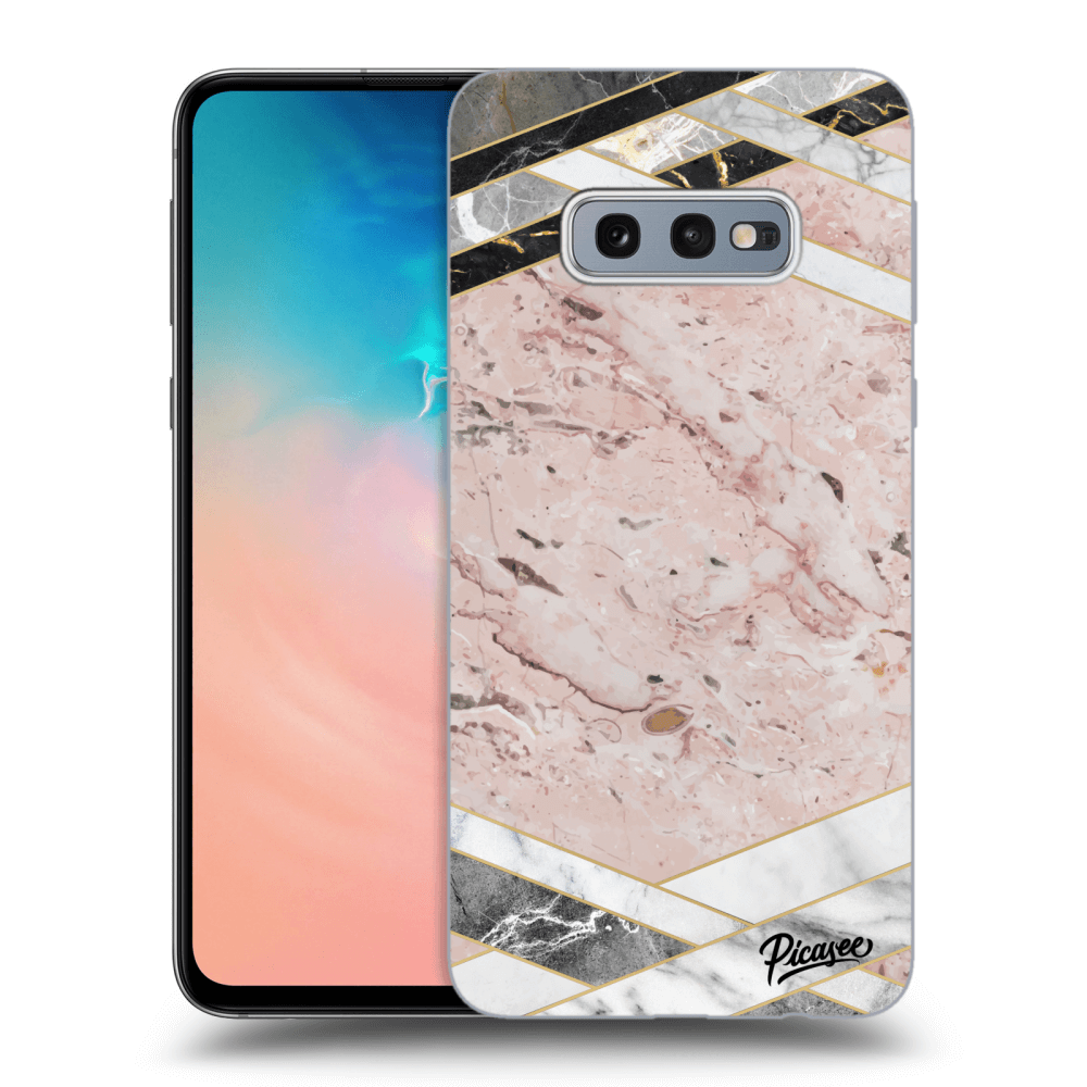 Picasee ULTIMATE CASE pro Samsung Galaxy S10e G970 - Pink geometry