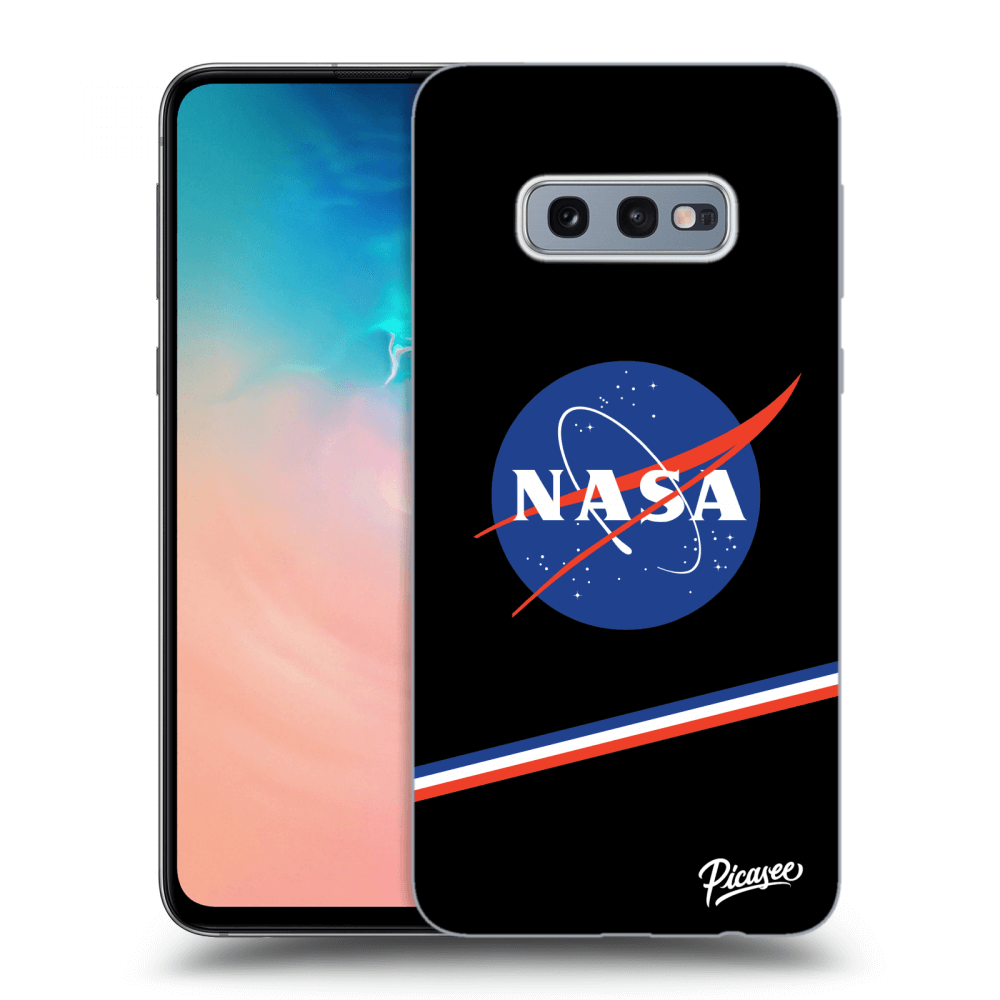 Picasee silikónový čierny obal pre Samsung Galaxy S10e G970 - NASA Original