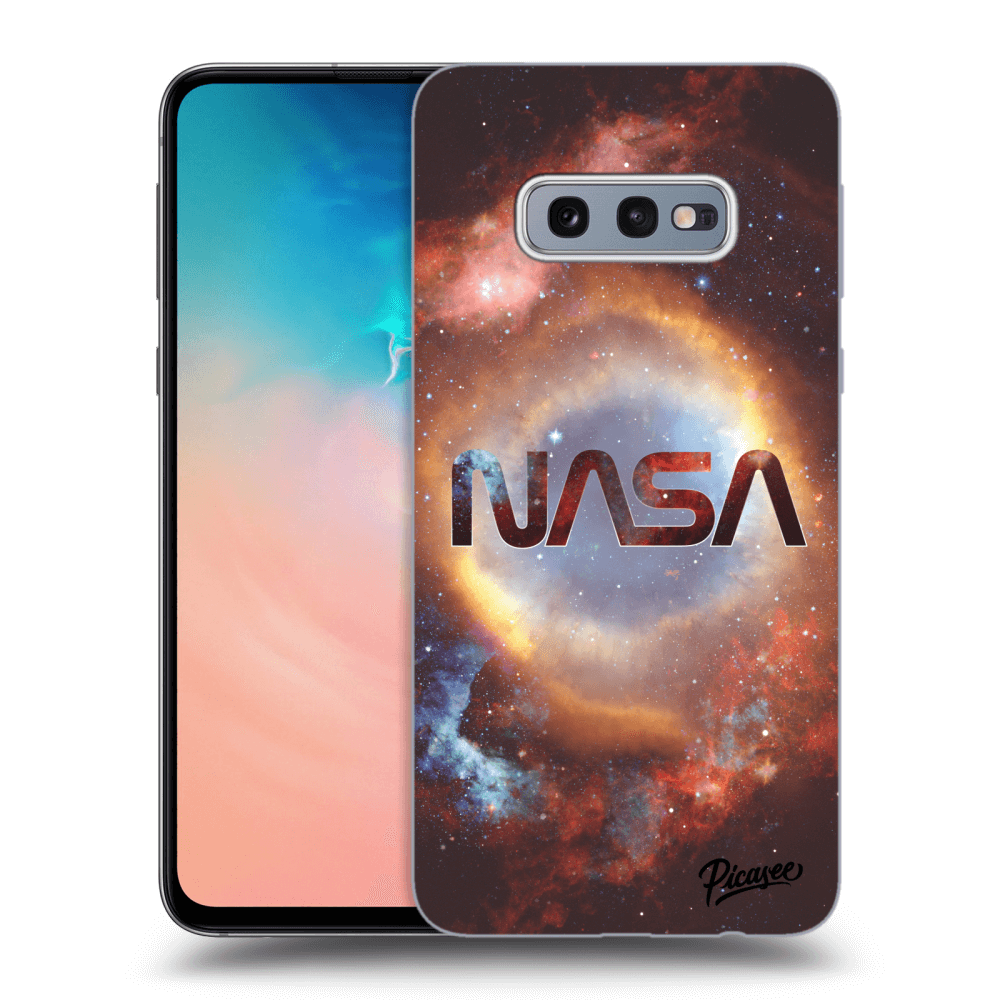 Picasee silikónový čierny obal pre Samsung Galaxy S10e G970 - Nebula