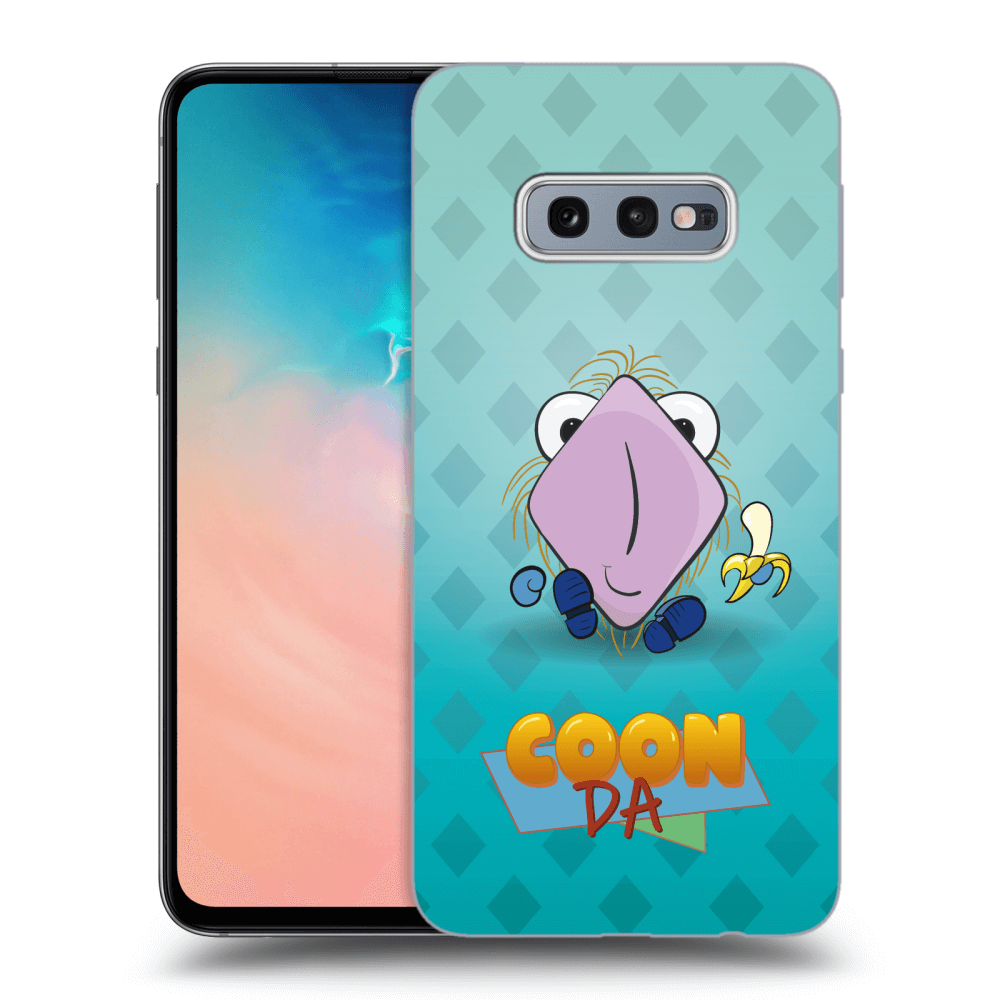 Picasee silikónový prehľadný obal pre Samsung Galaxy S10e G970 - COONDA chlupatka světlá