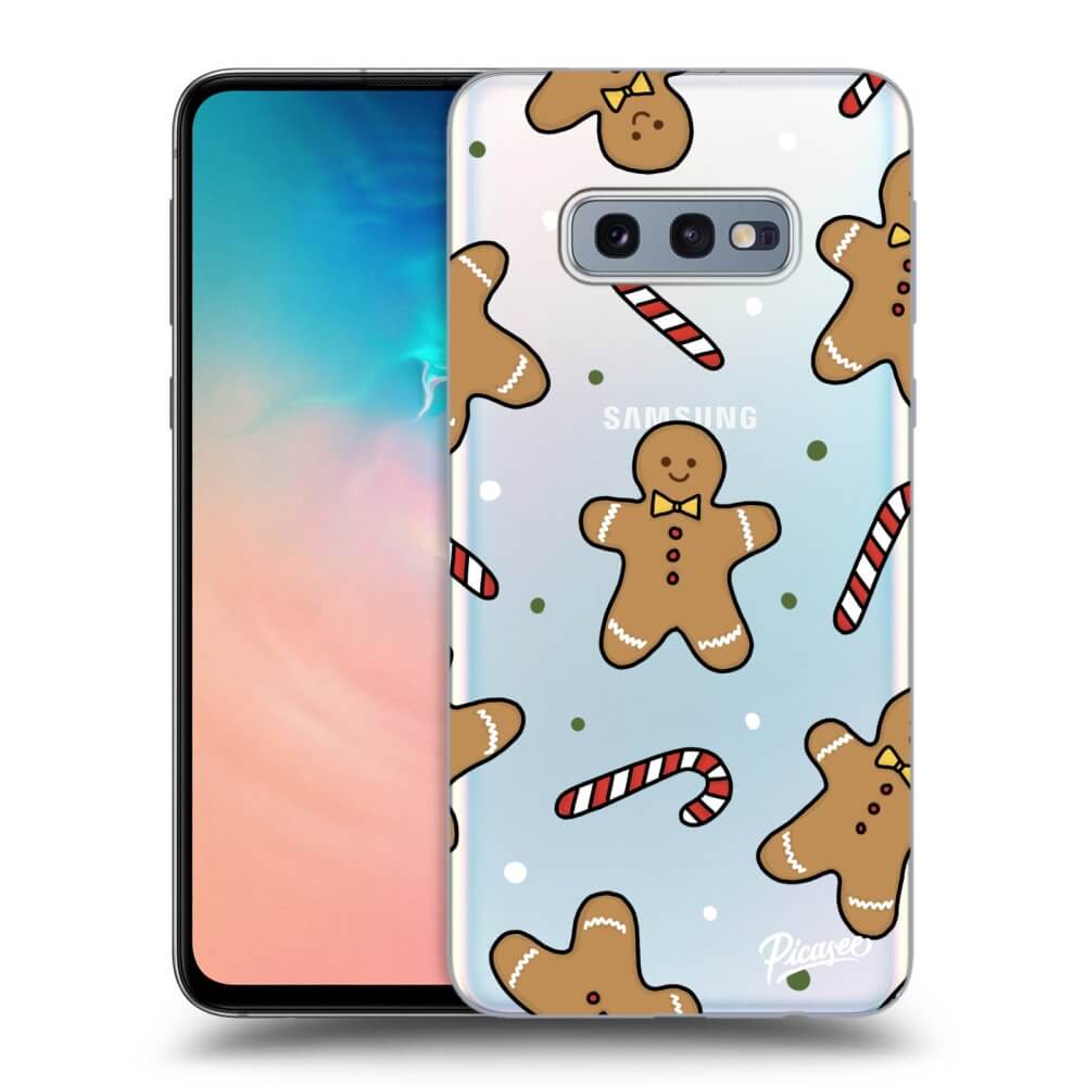 Picasee silikónový prehľadný obal pre Samsung Galaxy S10e G970 - Gingerbread