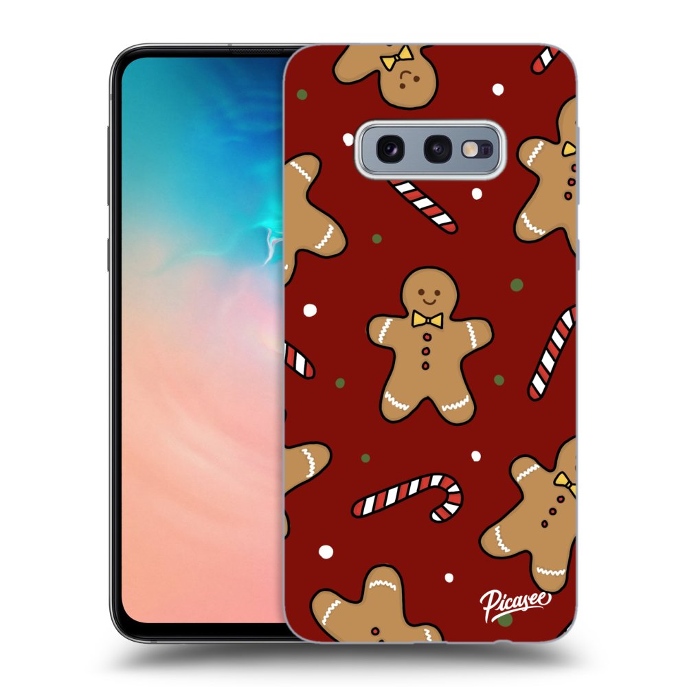 Picasee silikónový prehľadný obal pre Samsung Galaxy S10e G970 - Gingerbread 2