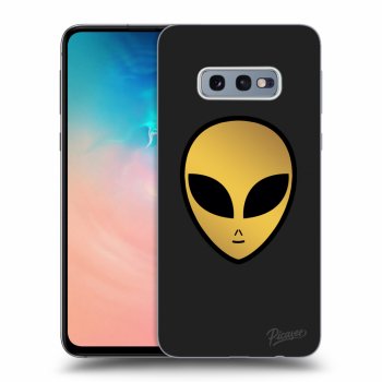 Picasee silikónový čierny obal pre Samsung Galaxy S10e G970 - Earth - Alien