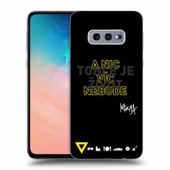 Obal pre Samsung Galaxy S10e G970 - Kazma - TOHLE JE ŽIVOT A NIC VÍC NEBUDE