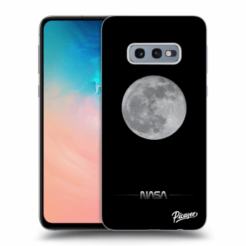 Picasee silikónový čierny obal pre Samsung Galaxy S10e G970 - Moon Minimal