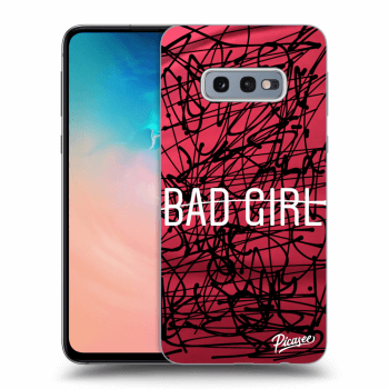 Picasee silikónový prehľadný obal pre Samsung Galaxy S10e G970 - Bad girl