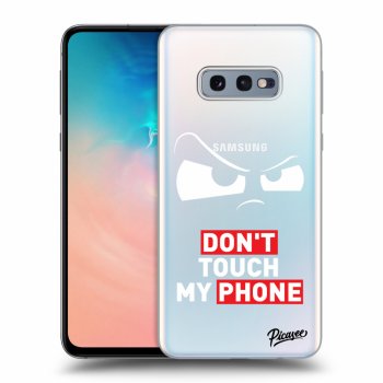Obal pre Samsung Galaxy S10e G970 - Cloudy Eye - Transparent