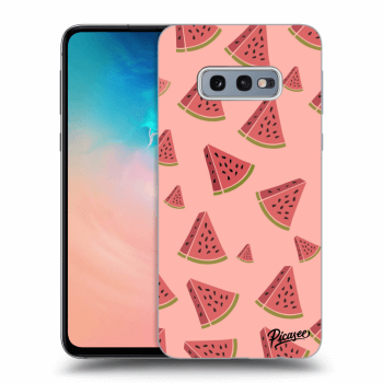 Picasee silikónový čierny obal pre Samsung Galaxy S10e G970 - Watermelon