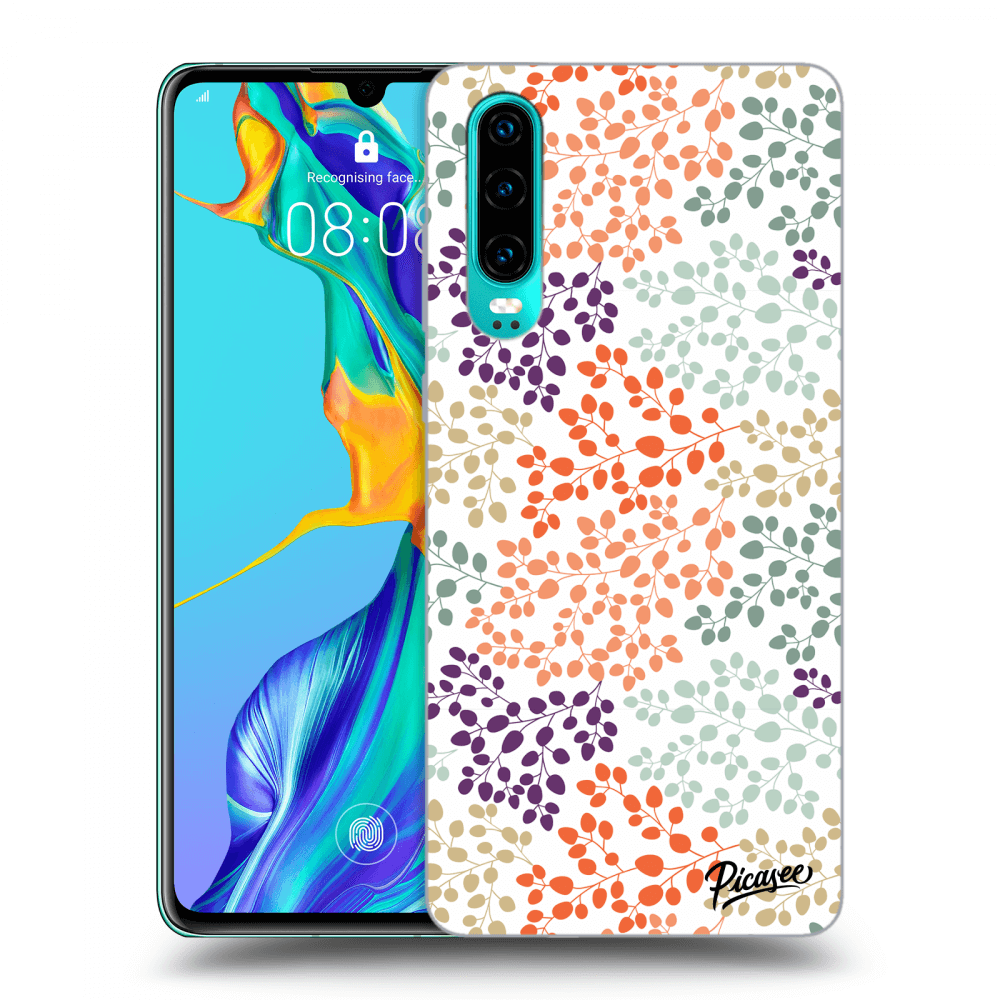 Picasee ULTIMATE CASE pro Huawei P30 - Leaves 2